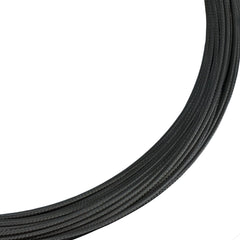 Black 1x19 Stainless Steel Cable - 100ft Coil - 1/8