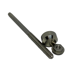 Swage Threaded Terminal with Stainless Steel Cap and Washer Nut - PanoRAIL®